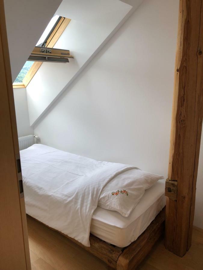Apartma Linhartov Trg Radovljica Exteriör bild